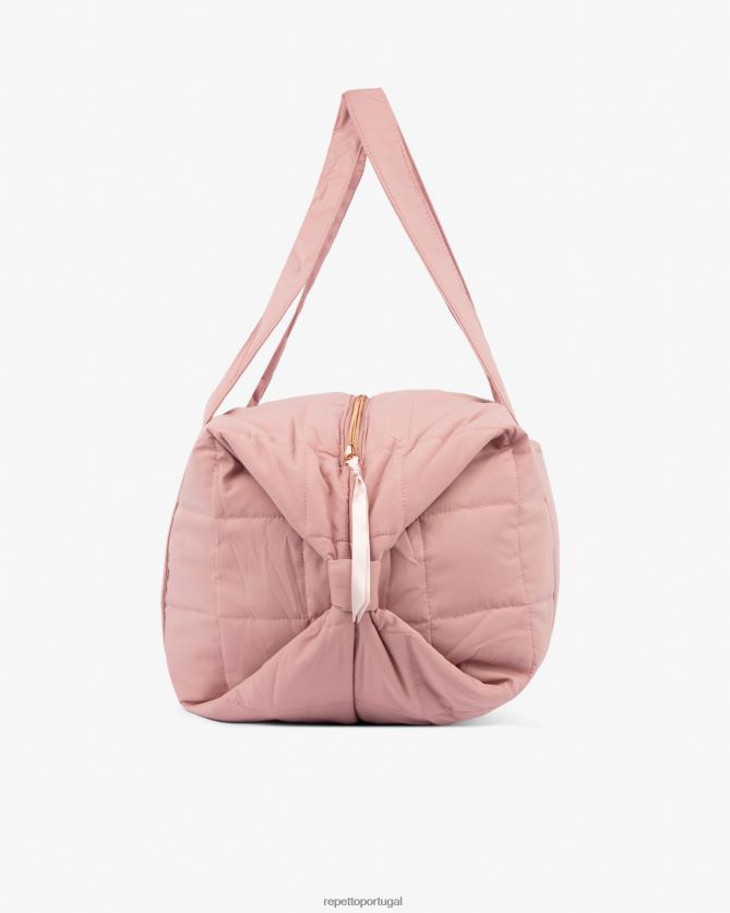 Repetto LJHHL411 mulheres mochila de nylon acolchoada tamanho l acessórios o rosa