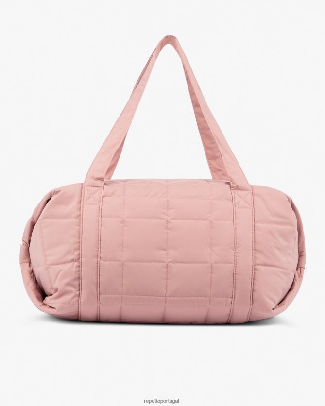 Repetto LJHHL411 mulheres mochila de nylon acolchoada tamanho l acessórios o rosa