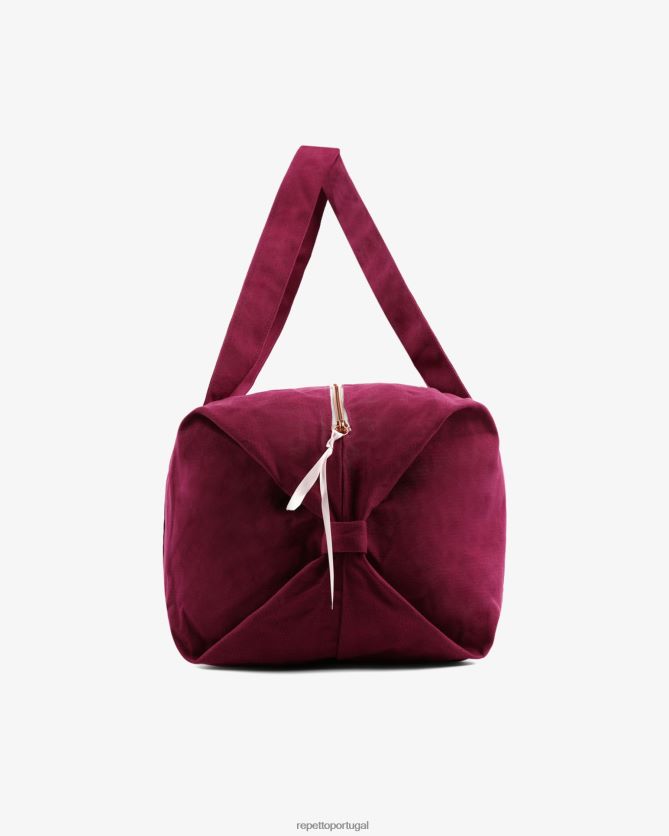 Repetto LJHHL414 mulheres bolsa de algodão tamanho L acessórios rosa nenufar
