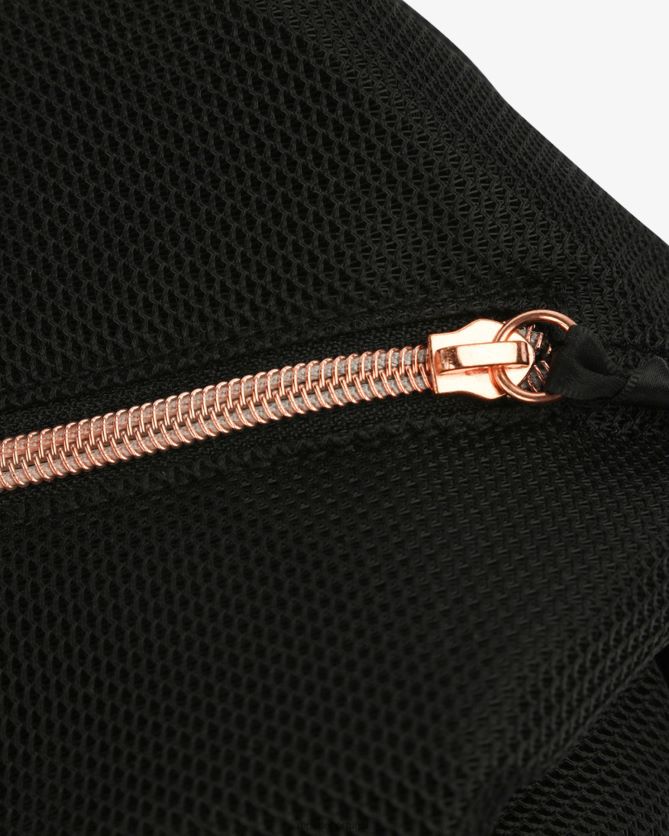 Repetto LJHHL419 mulheres mochila de malha tamanho l acessórios preto