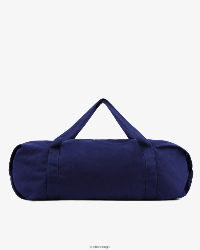 Repetto LJHHL420 mulheres bolsa de algodão tamanho xl acessórios azul gasolina