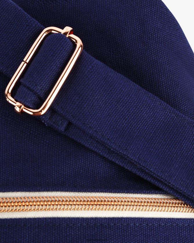 Repetto LJHHL420 mulheres bolsa de algodão tamanho xl acessórios azul gasolina