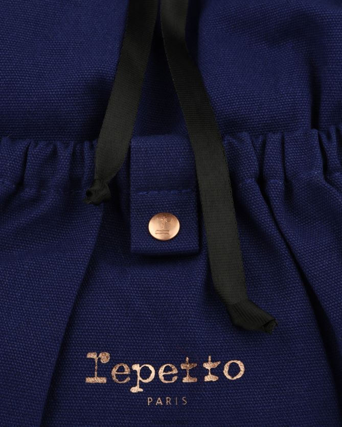 Repetto LJHHL421 mulheres bolsa grande feminina tutu acessórios azul gasolina