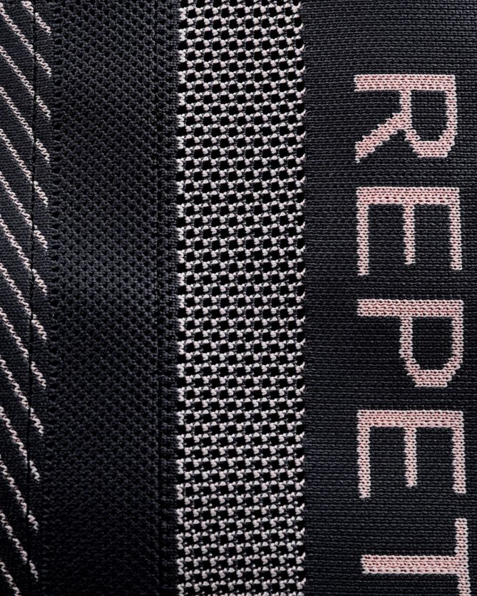 Repetto LJHHL422 mulheres Bolsa de compras acessórios preto e rosa pétala