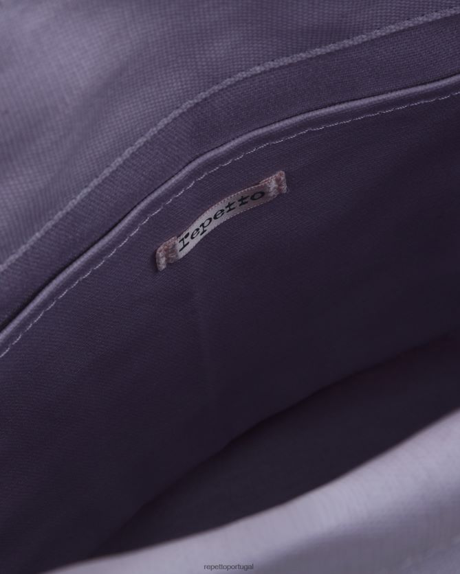Repetto LJHHL424 mulheres sacola de compras \"r\" acessórios roxo enevoado