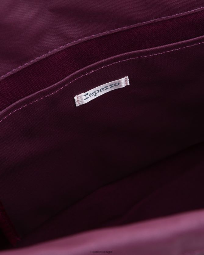 Repetto LJHHL425 mulheres sacola de compras \"r\" acessórios rosa nenufar