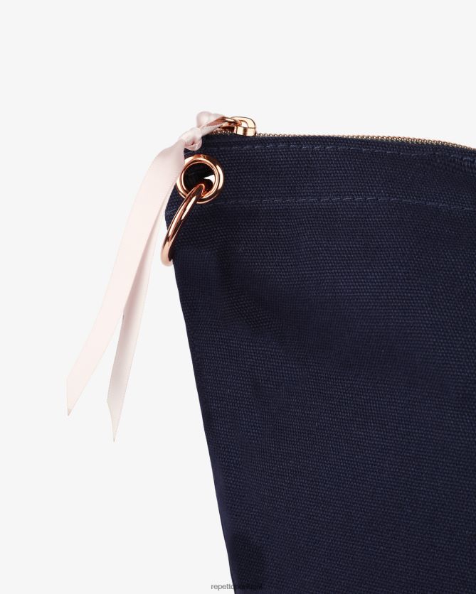 Repetto LJHHL430 mulheres bolsa crossbody step acessórios azul da meia noite