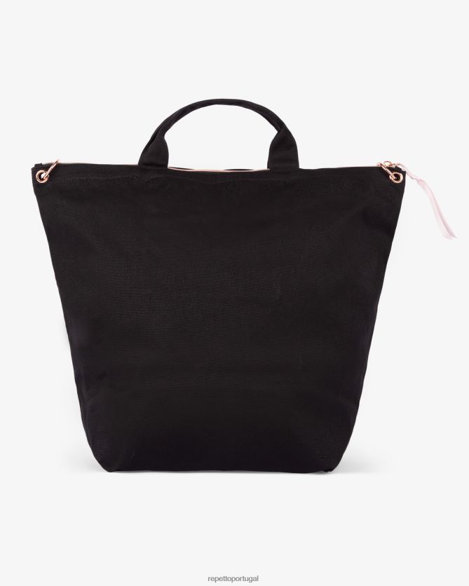 Repetto LJHHL431 mulheres bolsa crossbody step acessórios preto