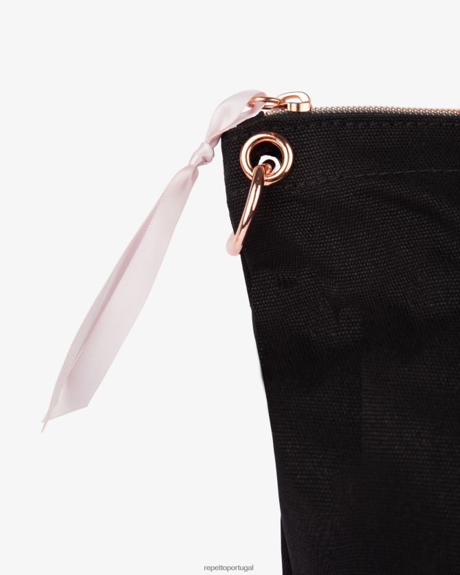 Repetto LJHHL431 mulheres bolsa crossbody step acessórios preto
