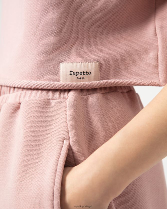 Repetto LJHHL379 mulheres shorts terry francês roupas mindinho