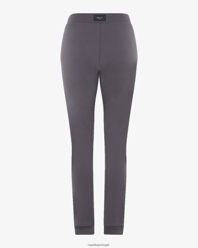 Repetto LJHHL383 mulheres calças técnicas roupas cinza antracite