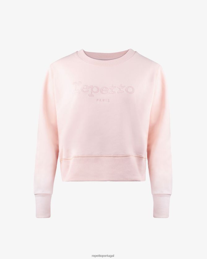 Repetto LJHHL358 mulheres suéter roupas rosa icônico