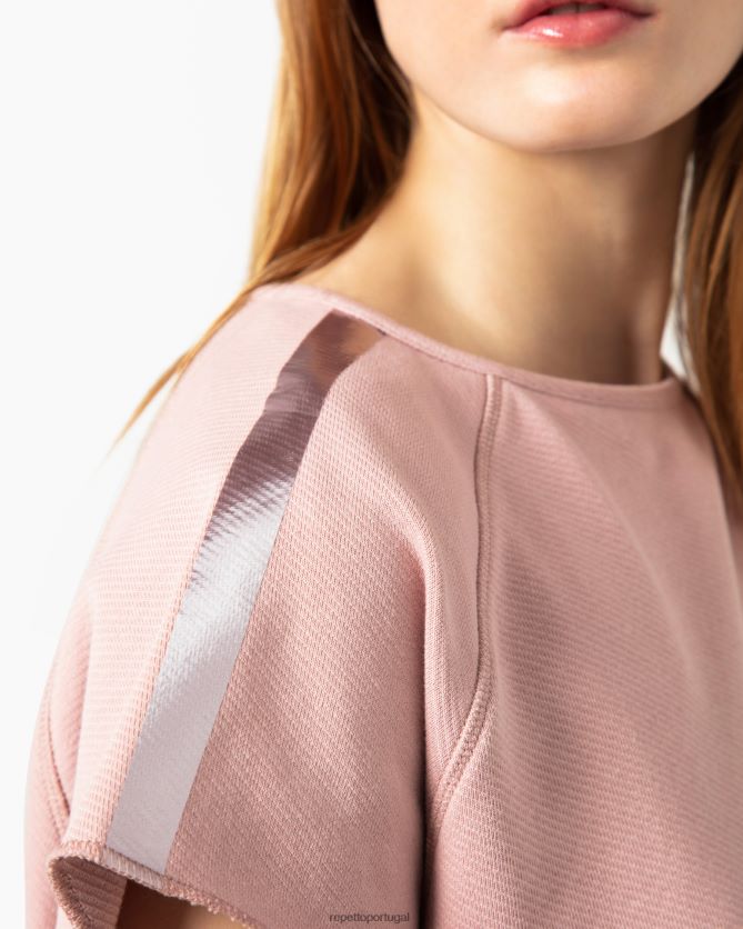 Repetto LJHHL367 mulheres moletom gráfico de manga curta roupas mindinho