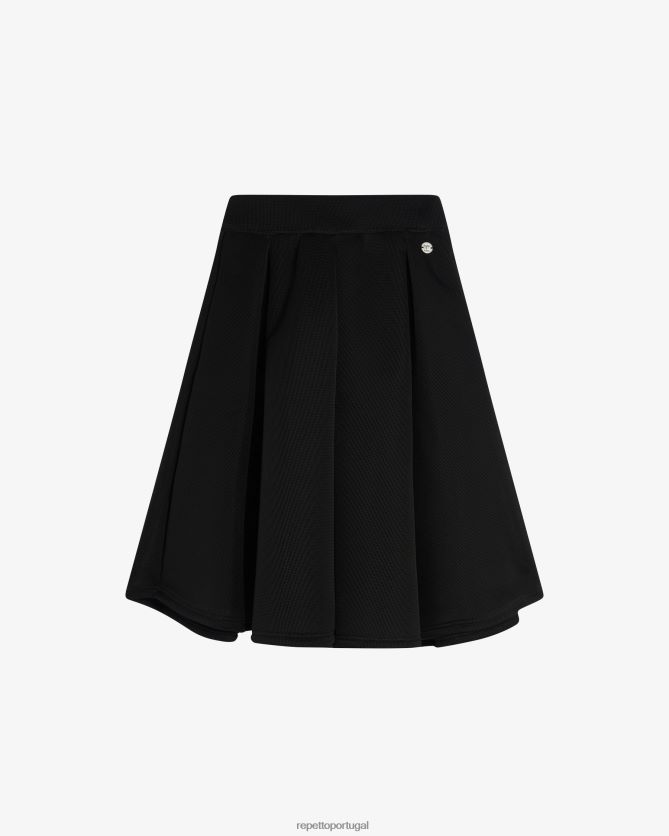 Repetto LJHHL393 mulheres Elegância de saia tutu 3d roupas preto