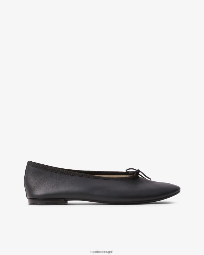 Repetto LJHHL101 mulheres lilouh bailarinas calçados preto