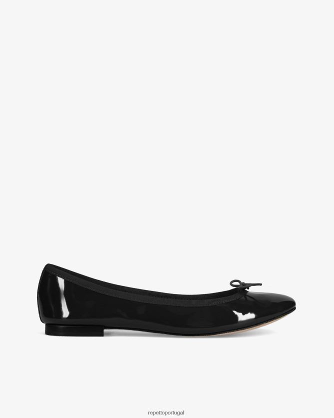 Repetto LJHHL102 mulheres bailarinas cendrilon calçados preto