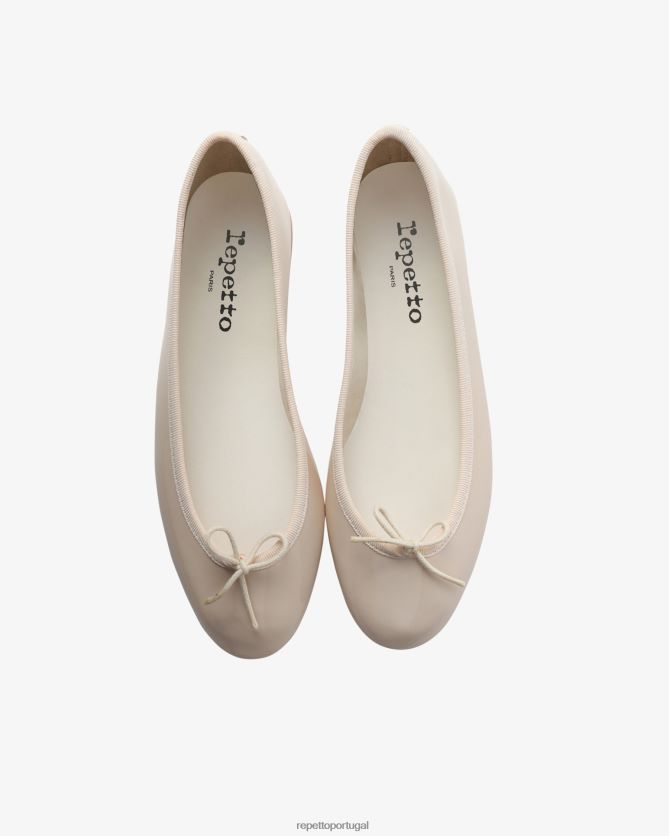 Repetto LJHHL105 mulheres bailarinas cendrillon - veganas calçados linho bege