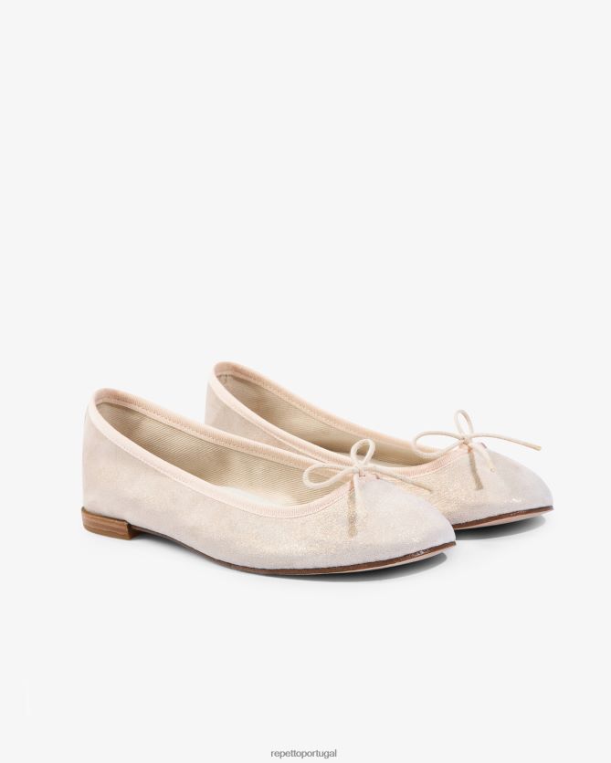 Repetto LJHHL108 mulheres bailarinas cendrilon calçados espírito branco