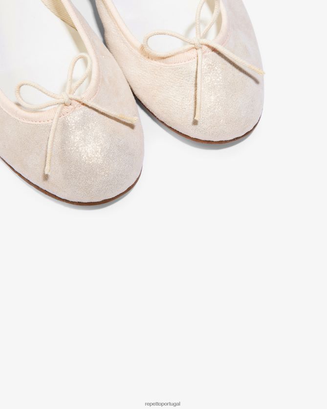 Repetto LJHHL108 mulheres bailarinas cendrilon calçados espírito branco