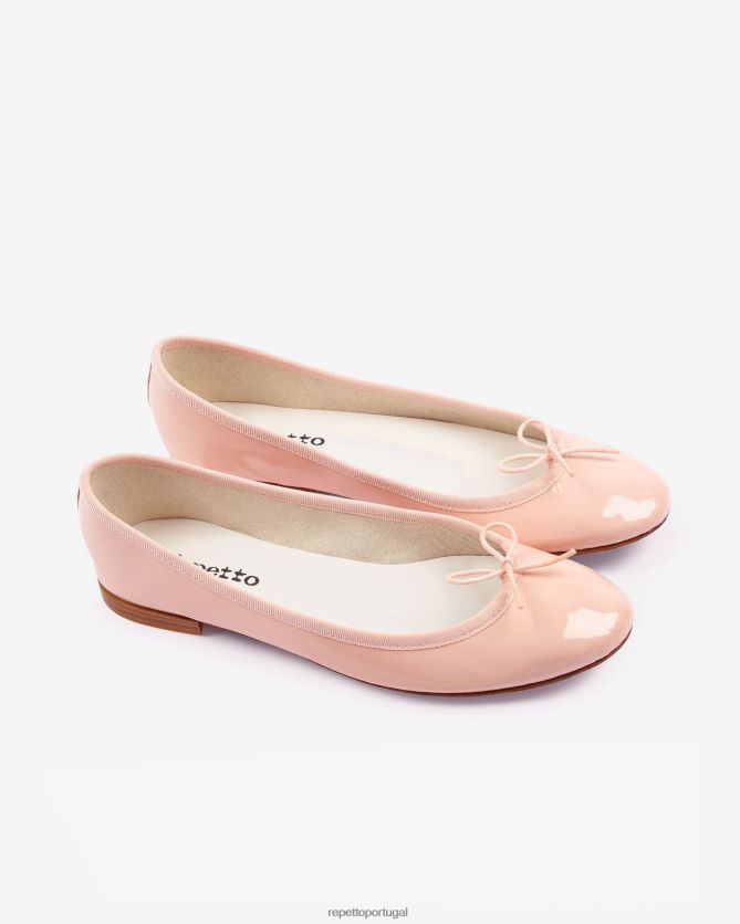 Repetto LJHHL112 mulheres bailarinas cendrilon calçados rosa icônico