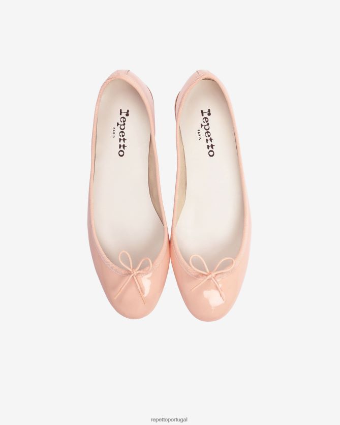 Repetto LJHHL112 mulheres bailarinas cendrilon calçados rosa icônico