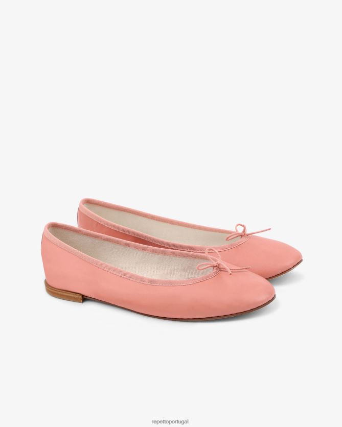 Repetto LJHHL114 mulheres bailarinas de alto cendrillon calçados rosa