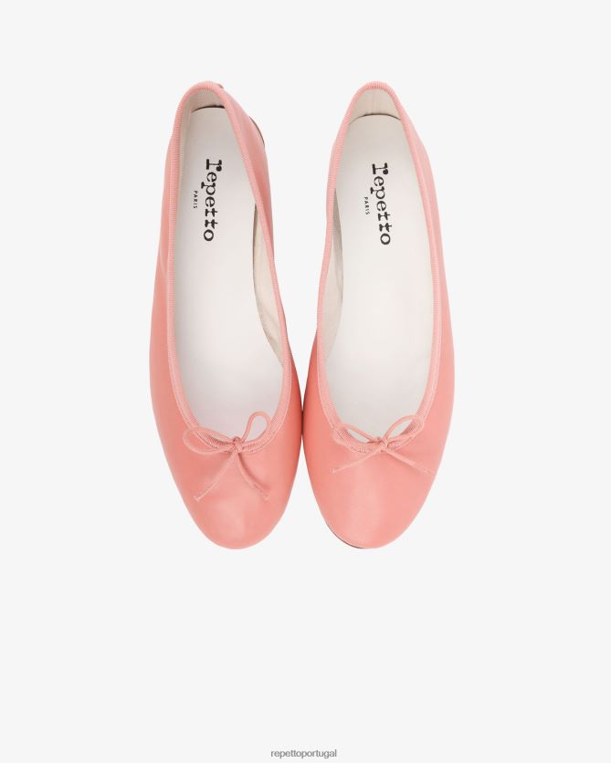 Repetto LJHHL114 mulheres bailarinas de alto cendrillon calçados rosa