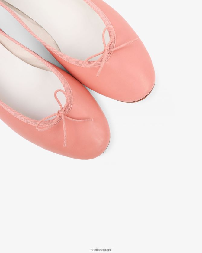 Repetto LJHHL114 mulheres bailarinas de alto cendrillon calçados rosa