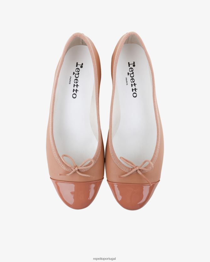 Repetto LJHHL117 mulheres bailarinas da flora calçados cravo nu