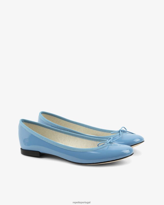 Repetto LJHHL125 mulheres bailarinas cendrilon calçados horizonte azul