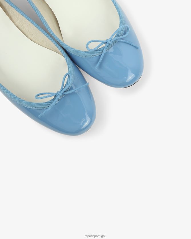 Repetto LJHHL125 mulheres bailarinas cendrilon calçados horizonte azul