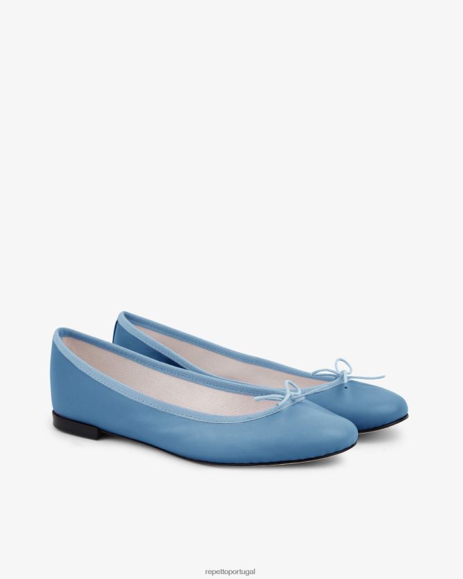 Repetto LJHHL126 mulheres bailarinas cendrilon calçados horizonte azul