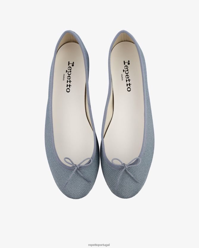 Repetto LJHHL129 mulheres bailarinas cendrillon - veganas calçados Everest azul