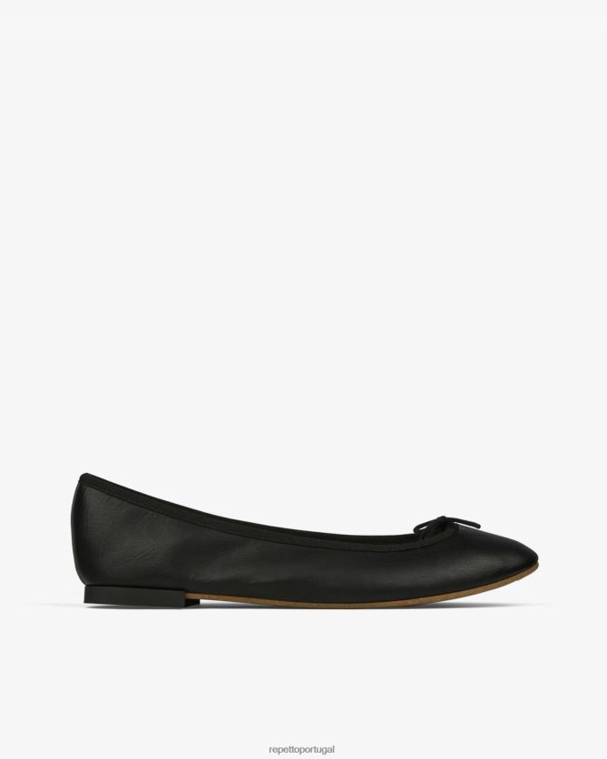 Repetto LJHHL30 mulheres bailarinas cendrillon - veganas calçados preto