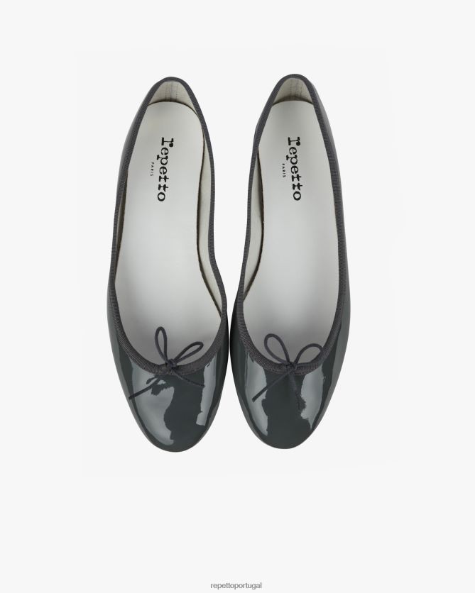 Repetto LJHHL62 mulheres bailarinas cendrilon calçados cinza trovão