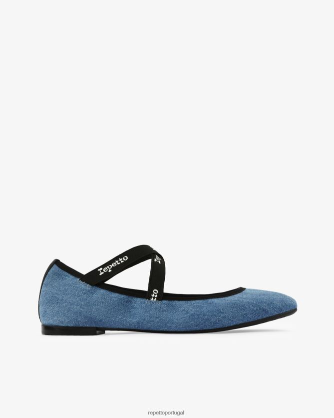 Repetto LJHHL65 mulheres Joana Maria Janes calçados Everest azul