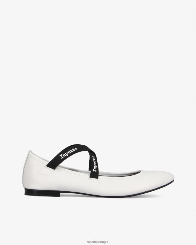 Repetto LJHHL66 mulheres Joana Maria Janes calçados branco