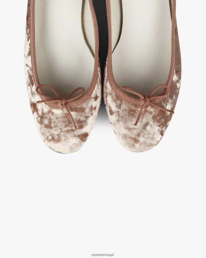 Repetto LJHHL8 mulheres bailarinas camille calçados rosa icônico