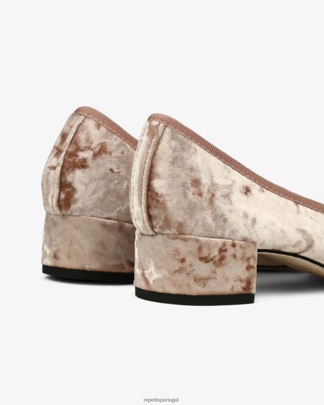 Repetto LJHHL8 mulheres bailarinas camille calçados rosa icônico