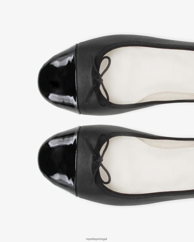 Repetto LJHHL93 mulheres bailarinas da flora calçados preto