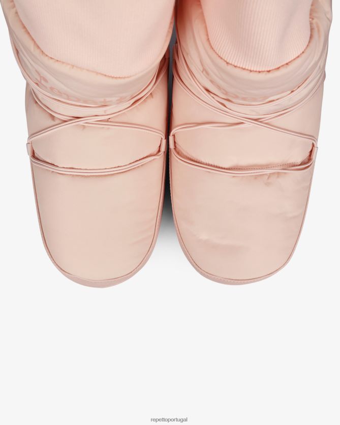 Repetto LJHHL189 mulheres botas genciana calçados rosa icônico