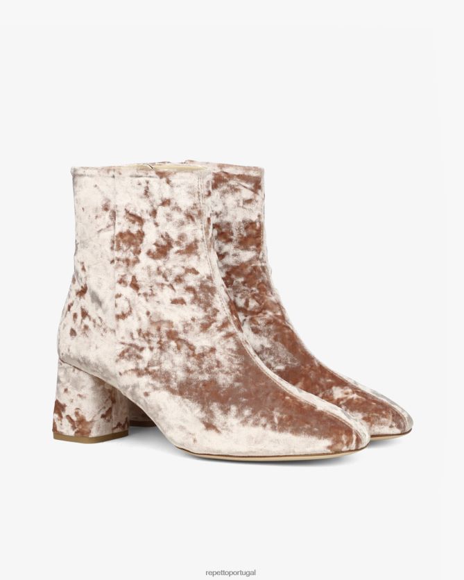 Repetto LJHHL190 mulheres botins melo calçados rosa icônico