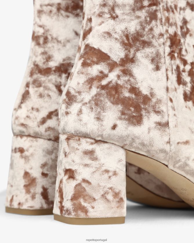 Repetto LJHHL190 mulheres botins melo calçados rosa icônico