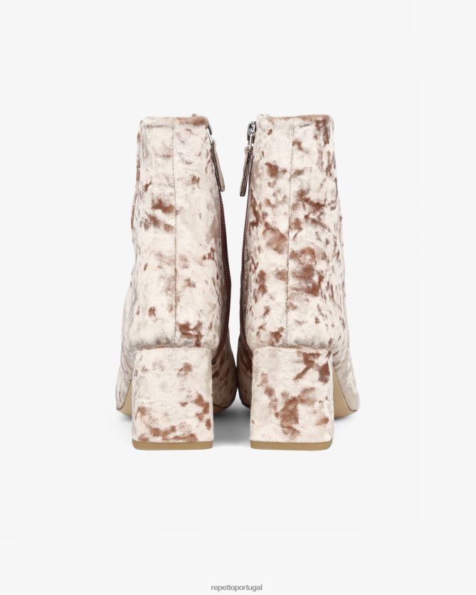 Repetto LJHHL190 mulheres botins melo calçados rosa icônico