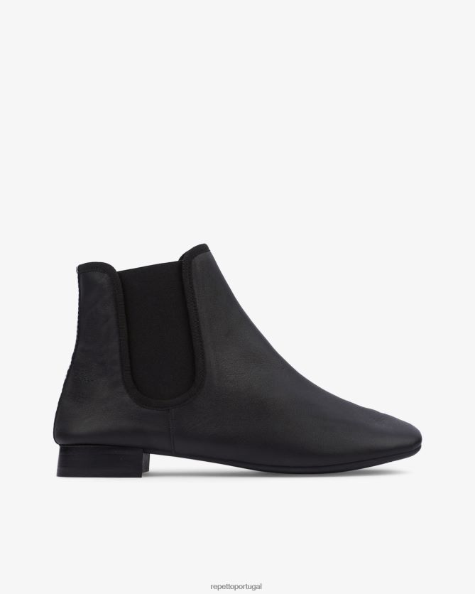 Repetto LJHHL197 mulheres botins elor calçados preto
