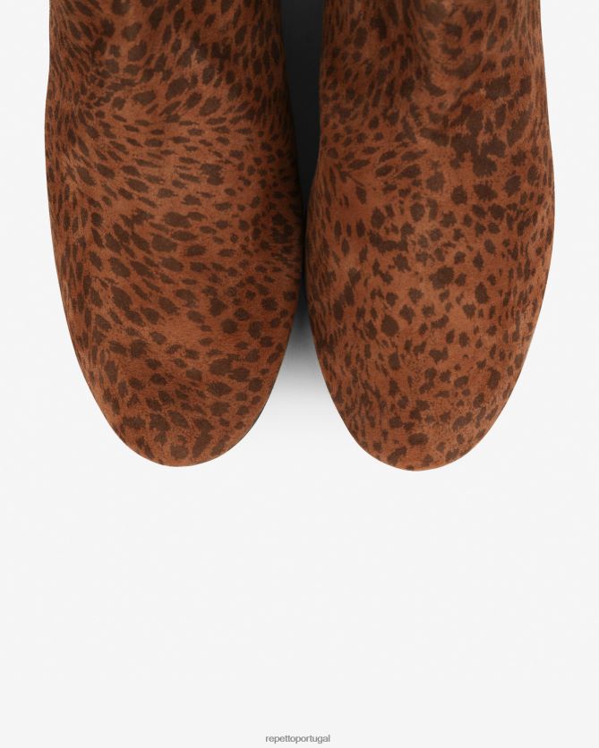 Repetto LJHHL199 mulheres botins elor calçados camelo cubano