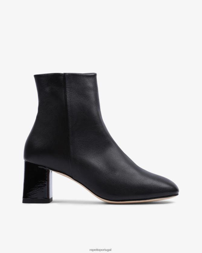 Repetto LJHHL204 mulheres botas melo calçados preto