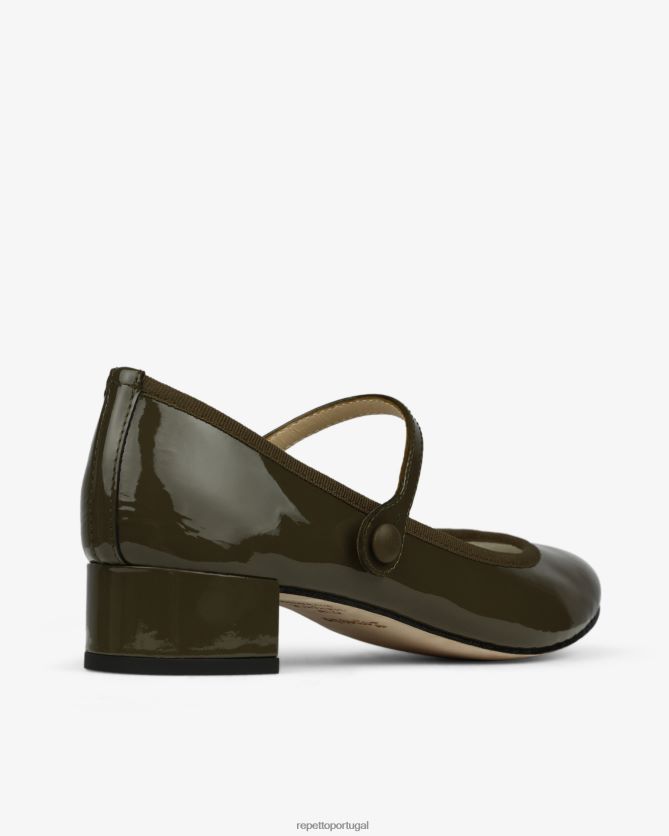 Repetto LJHHL147 mulheres rosa mary janes calçados goa verde