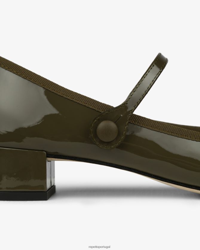 Repetto LJHHL147 mulheres rosa mary janes calçados goa verde