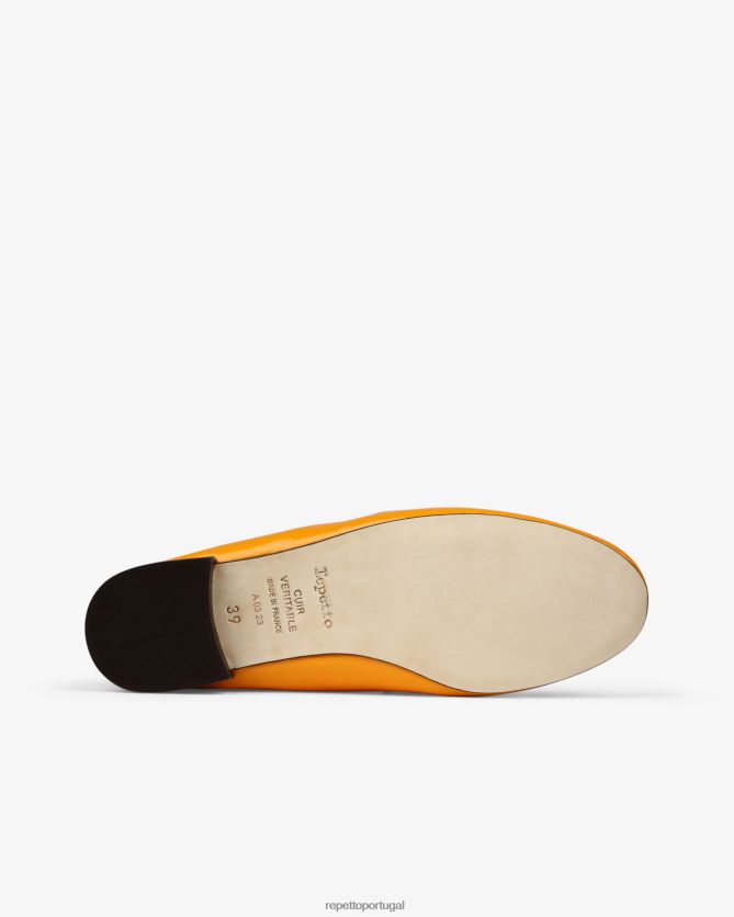 Repetto LJHHL224 mulheres mocassins michael calçados laranja calêndula